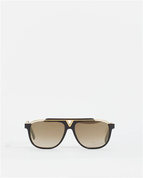 LOUIS VUITTON MASCOT SUNGLASSES Z0936W BLACK .